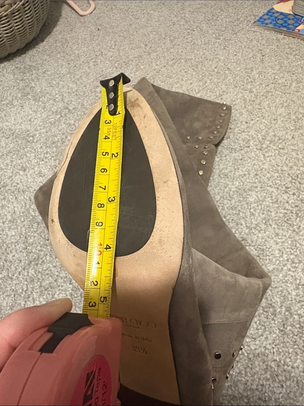Jimmy Choo stylish over
